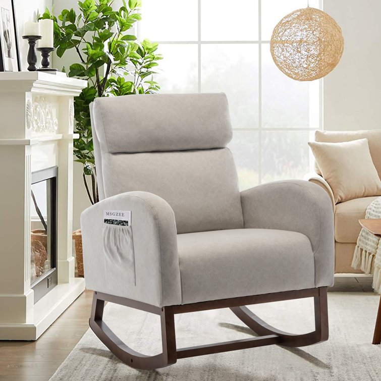 Best chairs ames upholstered best sale runner rocker